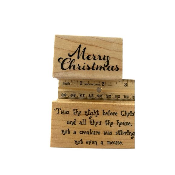 Holiday Rubber Stamp set - Picture 3 of 4